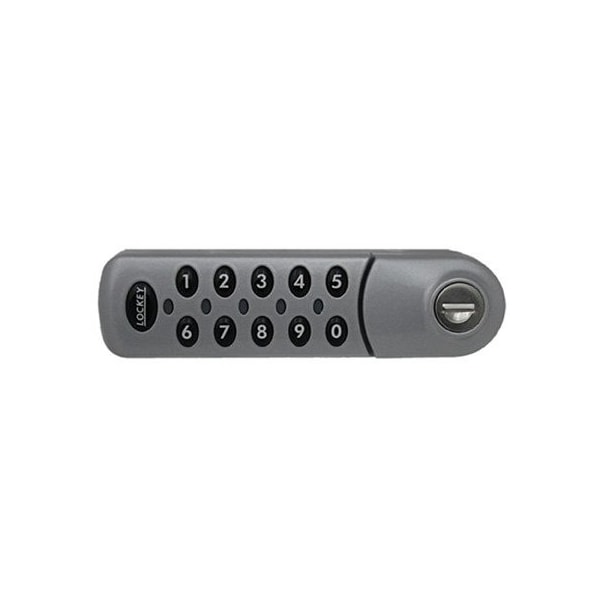 Digital Electronic Cabinet Lock Standard Silver Right
